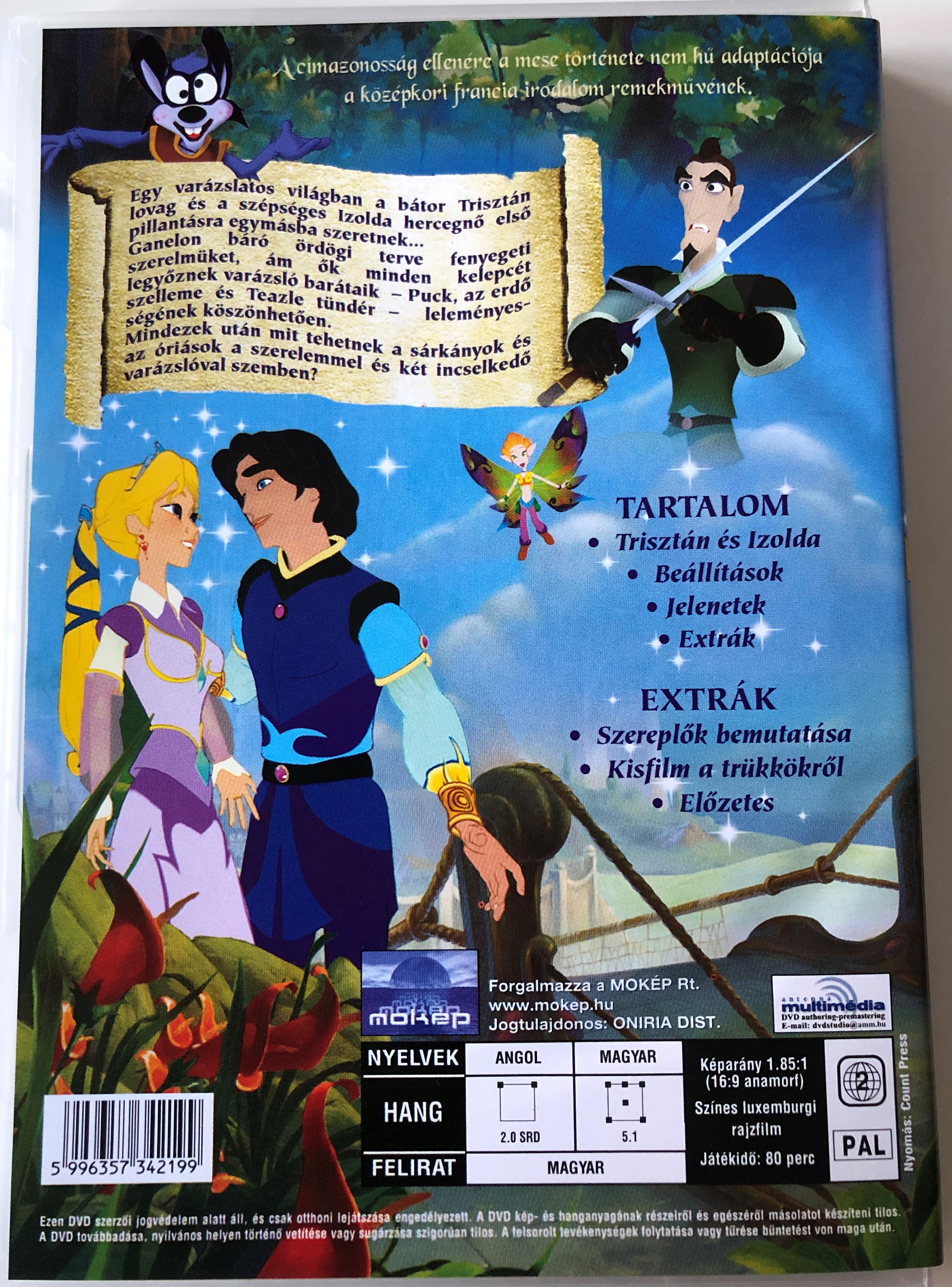 Tristan and Isolde (Tristan et Iseut) DVD 2002 1